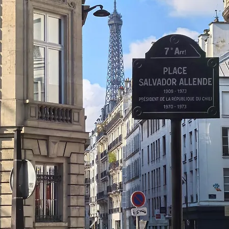 Apartamento Eiffel Tower 6-min Walk Charming 3 Sleeper *