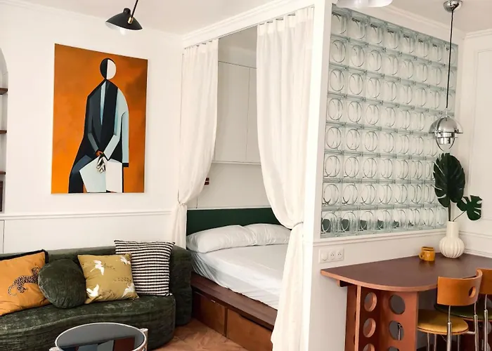 Daire Eiffel Tower 6-min Walk Charming 3 Sleeper Paris